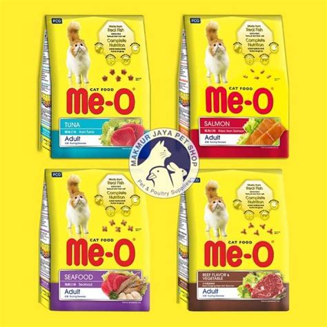 Jual Meo Me O Adult Cat Food Makanan Kucing Salmon Tuna 7 Kg Di Seller