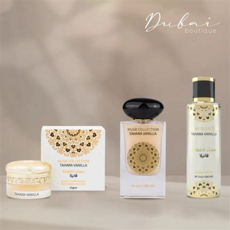 Pack Tahara Vanilla Parfum Crème Brume Gulf Orchid