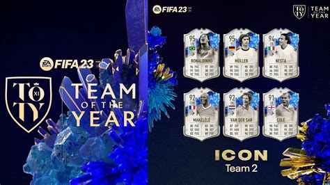 FIFA 23 Ultimate Team TOTY ICONS Team 2 Revealed Ronaldinho Muller