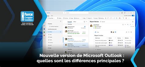 Nouvelle Version De Microsoft Outlook Quelles Sont Les Diff Rences