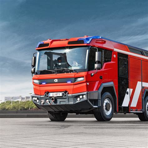 Switzerland First Fleet Order For Rosenbauer Rt Electric Fire Trucks