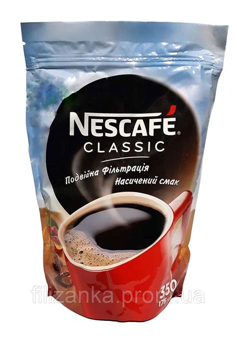 Кофе Nescafe Classic Растворимый Гранулированный 350 Г (52064) — Купить ...