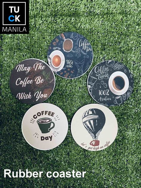 Personalizedcustomized Rubber Coaster Lazada Ph