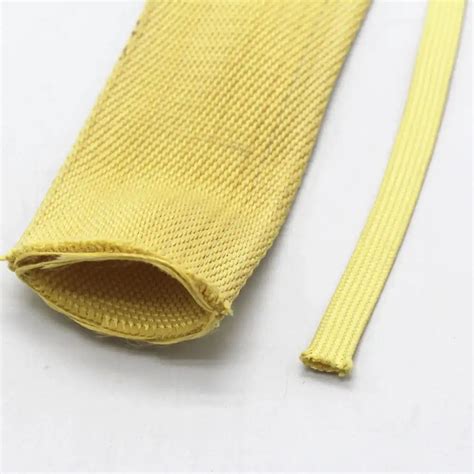 High Temperature Expandable Aramid Kevlar Braided Sleeve Insulating