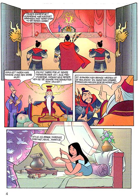 Walt Disney Movie Comics Mulan Danish Version Walt Disney Characters Photo 40720126 Fanpop