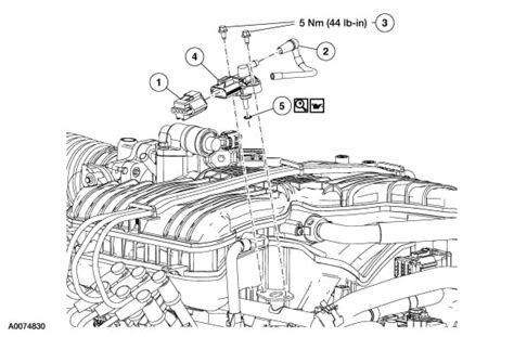 Fuel pressure sensor location ford