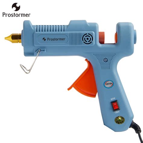 Prostormer W W Hot Melt Glue Gun Blue Heat Temperature Tool Industrial Glue Guns Thermo