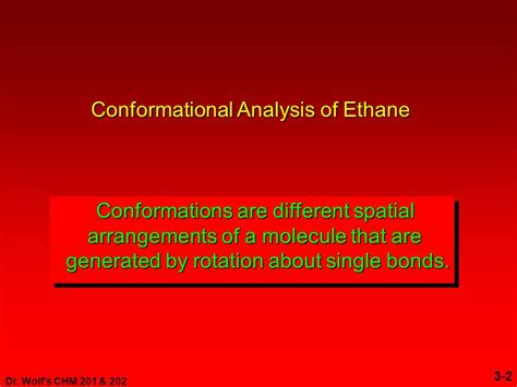 Dr Wolf S Chm Chapter Conformations Of Alkanes And