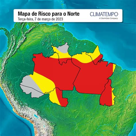 Alerta Temporais No Norte Do Brasil Climatempo