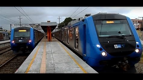 Novos Trens Da Supervia 2019 Alstom 5000 No Ramal Deodoro YouTube