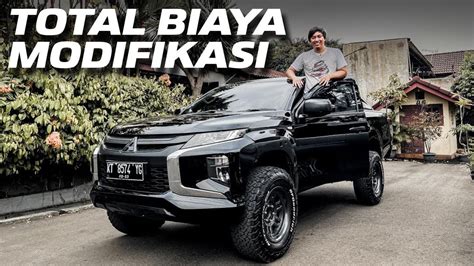 Total Biaya Modifikasi Triton Ex Tambang Youtube