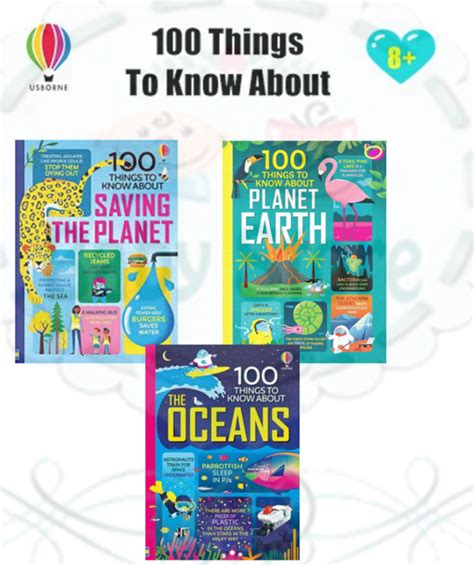 Usborne 100 Things To Know About Series 3 Books New Added Title