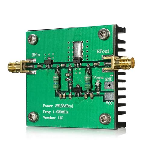 Mhz W Rf Broadband Power Amplifier Module For Radio Transmission