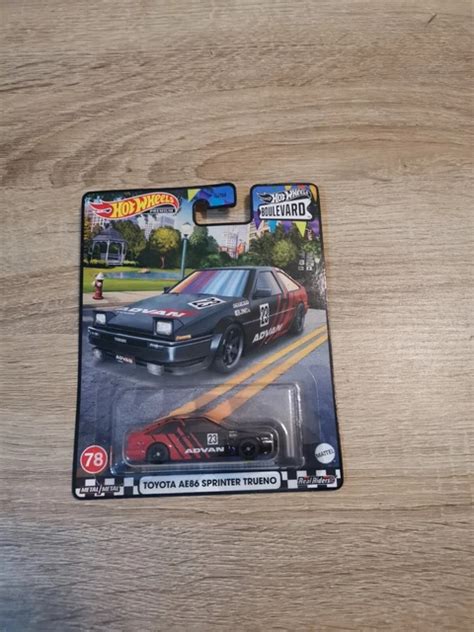 HOT WHEELS PREMIUM TOYOTA AE86 SPRINTER TRUENO ADVAN BOULEVARD EUR 7 99 PicClick IT