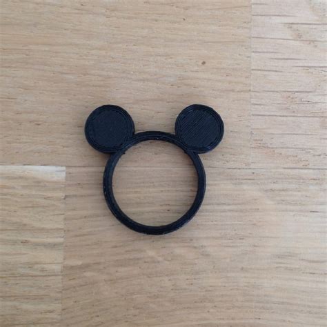 Mickey Mouse Ring Etsy