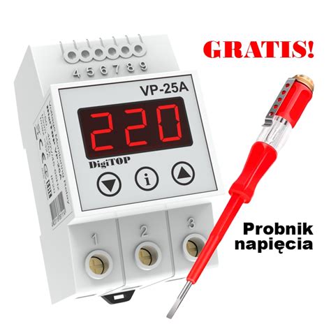 Купить Реле напряжения DigiTOP VP-25A: отзывы, фото и характеристики на ...