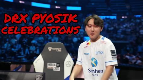 DRX Pyosik FUNNY Celebrations IMITATING His Favourite Champions