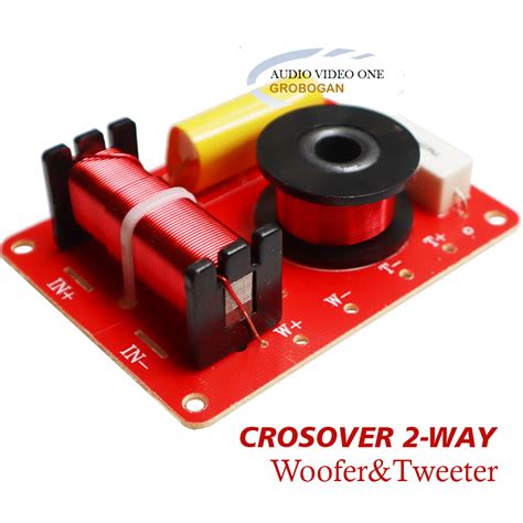 Crossover Pasif 2 Way F 500 Crosover Pengaman Twiter Driver Tweeter