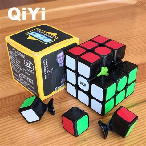 Casse Tete Qiyi Black Cube Magique Professionnel X X Structure