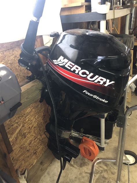 Mercury Hp Four Stroke Electric Start Outboard Kicker Long Shaft