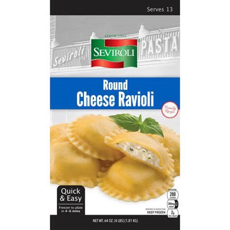 SEVIROLI ROUND CHEESE RAVIOLI US Foods CHEF STORE