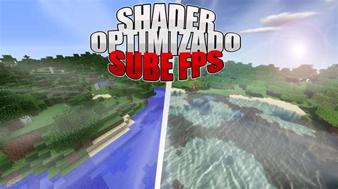 👉¡ El Shader Más Optimizado De Minecraft Del Mundo Y Sube Fps 100 😱