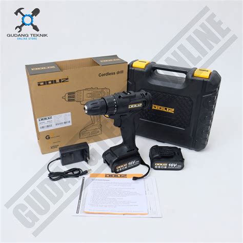 Jual Mesin Bor Tangan Baterai Doliz Bd V Cordless Impact Drill