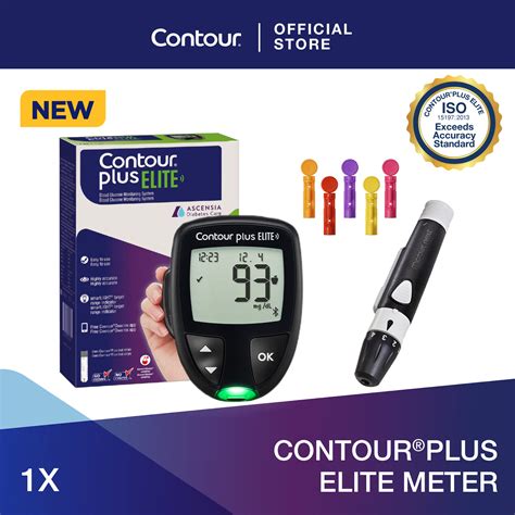 Contour Plus Elite Blood Glucose Monitoring System Lazada Ph