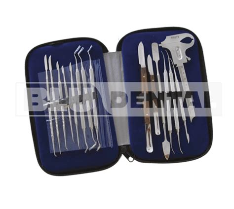 Kit Strumenti Modellazione E Protesi Blu Dental