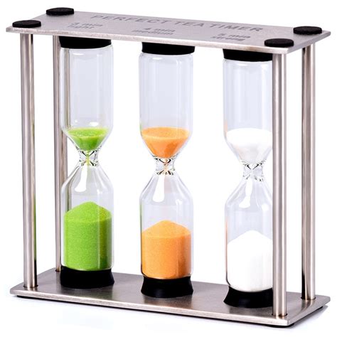 Hourglass Timer Hourglass Stainless Steel Fine Liv... – Grandado