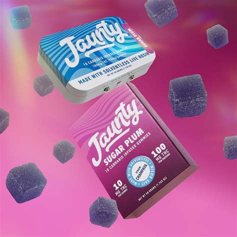 Sugar Plum Solventless Live Rosin Gummies Jaunty