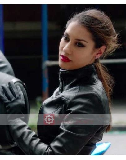 Janina Gavankar Leather Jacket Meredith Bose Jacket