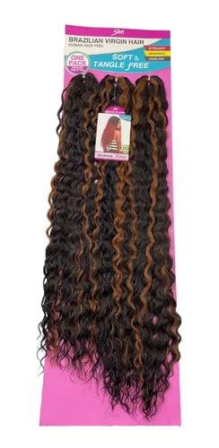 Cabelo Crochet Braids Azurita Rebecca Sleek Bio Fibra Cm Frete Gr Tis