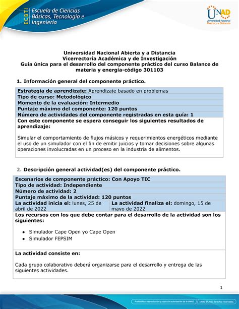 Guía para el desarrollo del componente práctico Unidad 1 2 y 3 Fase 5