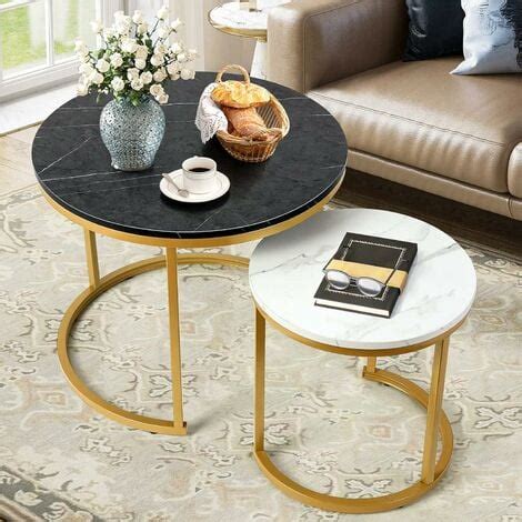 Lot De Tables Basses Tables De Salon Tables Rondes Tables D