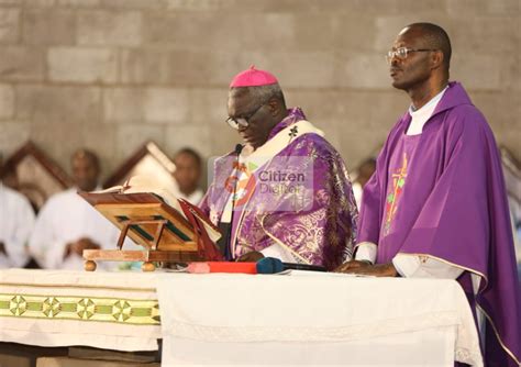 Citizen Tv Kenya On Twitter Happening Now Requiem Mass For Former