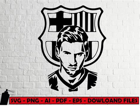 Messi Svg Lionel Messi Digital Art Goat Messi Soccer Etsy