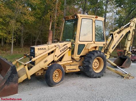 TractorData.com Ford 555A backhoe-loader tractor photos information