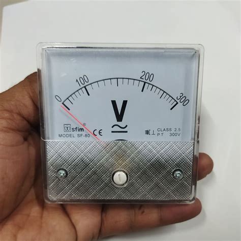 Ac 300v Analog Voltage Meter Ac Analog Voltage Meter 0 300v Gauge Square Panel Ac 0 300v Volt