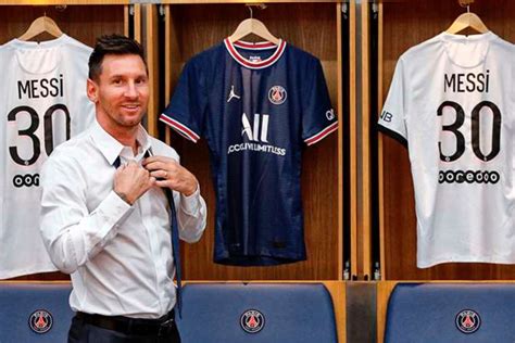 ¿te La Comprarías Se Filtró La Tercera Camiseta Que Usará Messi En Psg Nexofin