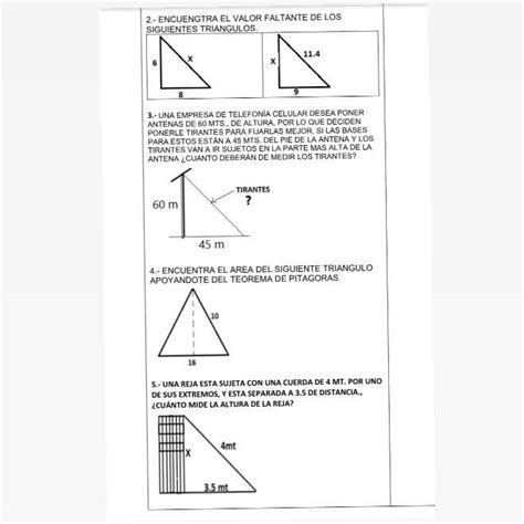 Tema Teorema De Pitágoras Ayudaaa Por Favor Brainly Lat