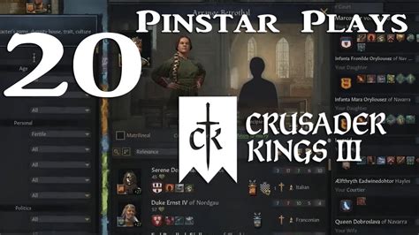 Pinstar Plays Crusader Kings III 20 Removing The Tumor YouTube