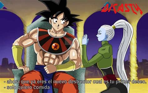 El Dios Destructor Son Goku Y Vados By Dicasty1 On DeviantArt Goku