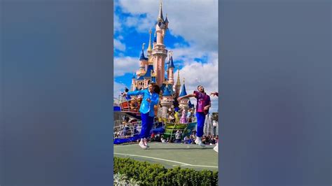 Disneyland Paris The Dancers Jump For Joy Ready For The Ride Dream And Shine Brighter 2023