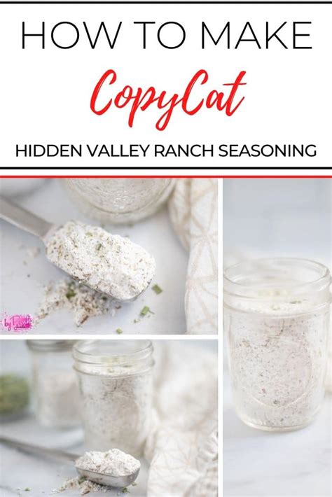 Homemade Stupid-Simple Hidden Valley Ranch Seasoning Recipe ⋆ by Pink