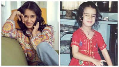 Fans can't stop gushing as Shraddha Kapoor shares an adorable childhood ...