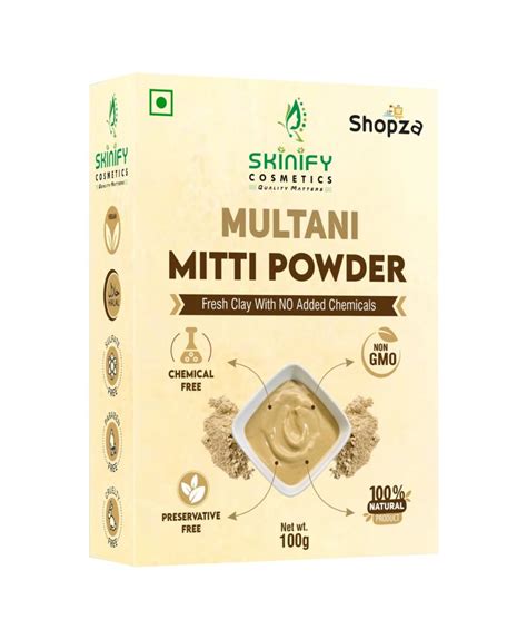 Combo Pack Natural Multani Mitti Pure Natural Rose Water 100GM