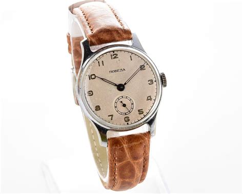 Excellent vintage soviet mechanical POBEDA from 1st quarter 1955 ...