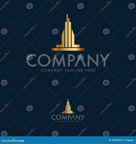 Modern Architecture Logo Design Template Stock Vector - Illustration of landmark, house: 154019372