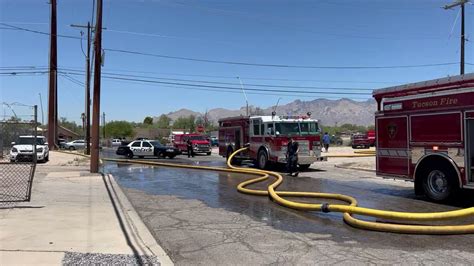 Tucson Fire Department On Twitter Materials Fire 🔥 Tucsonfire Is